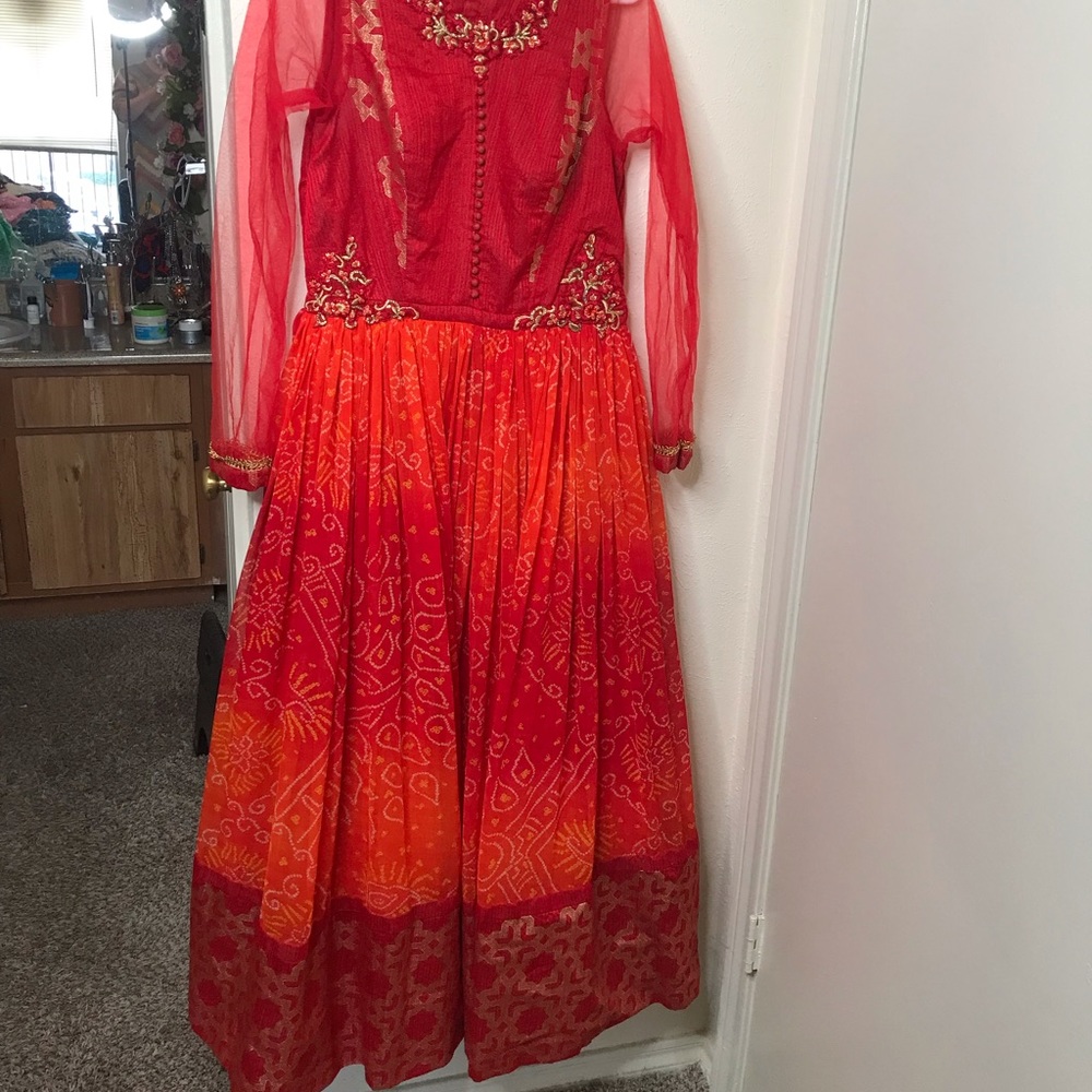 Red Dress: Indian Fashion